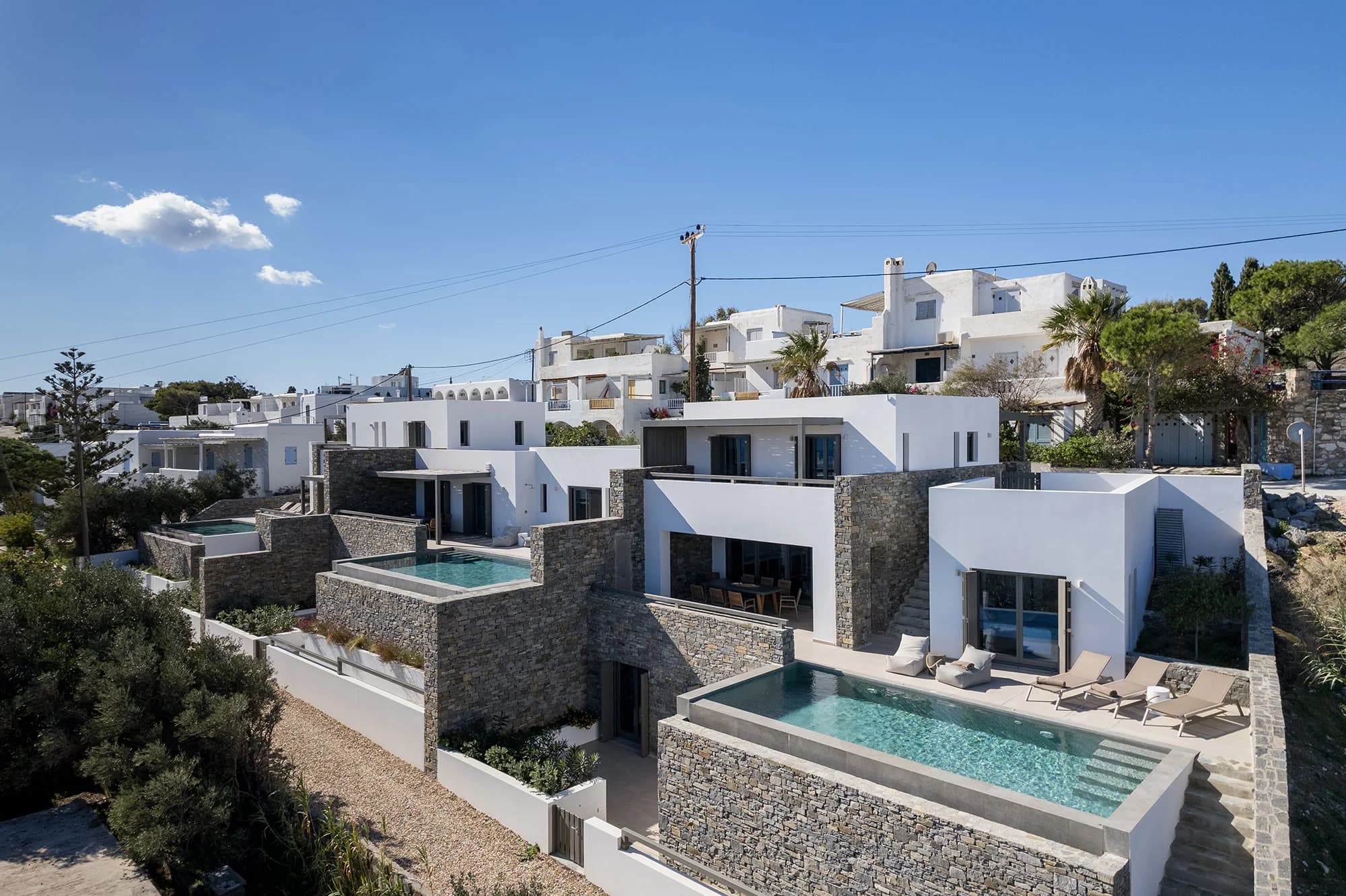 Anatoli Villas Complex - Aerial View